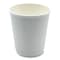 Boardwalk Paper Hot Cups, Double-Walled, 8 oz, White, 500PK BWKDW8HCUP - alternate 4